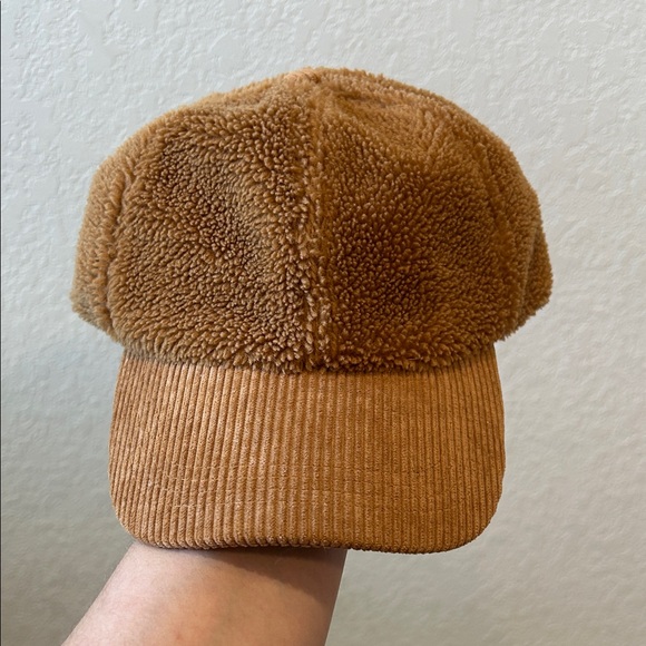 Shiraleah Chicago Sam Baseball Cap Tan Textured Cap - Picture 5 of 5